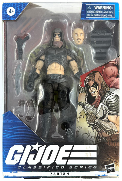 G.I.JOE クラシファイドシリーズ ザルタン 6インチ アクションフィギュア
