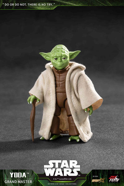 スター・ウォーズ アクションフィギュア - ヨーダ[ZD Toys]《11月仮