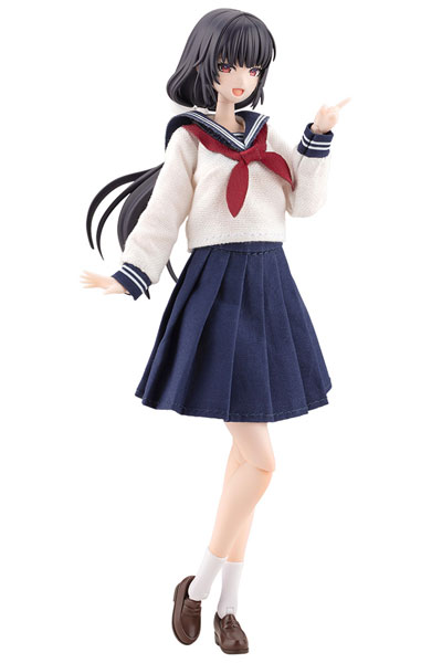 コトブキヤ 創彩美少女庭園 薬師寺 久遠 制服 特典付き 創彩少女庭園 きるプラ 薬師寺久遠[桃桜高校・制服] 1/10 プラモデル