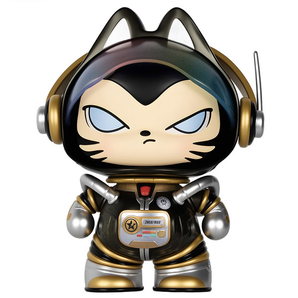 宇宙飛行士 ノンスケールフィギュア ブラックゴールド