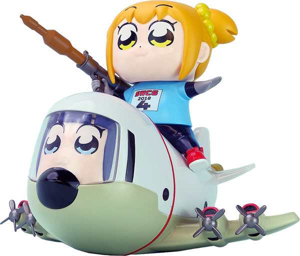 Chibi Creature ポプテピピック ポプ子 ＆ ピピ美 スケルトン競技Ver