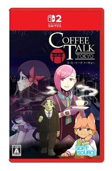 出品は6/14まで【Coffee Talk コーヒートーク】 Switch 特典】Nintendo Switch 2 コーヒートーク トーキョー[Softsource