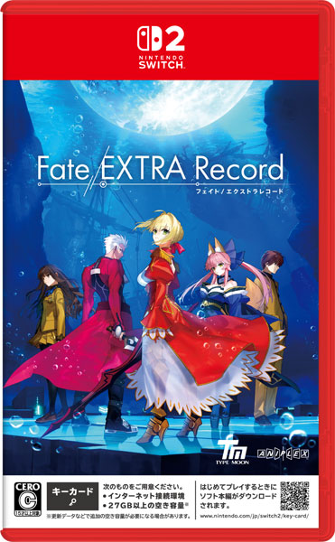 廃盤　フェイドTOブラック　封入特典付き 特典】Nintendo Switch 2 Fate/EXTRA Record[アニプレックス]【送料