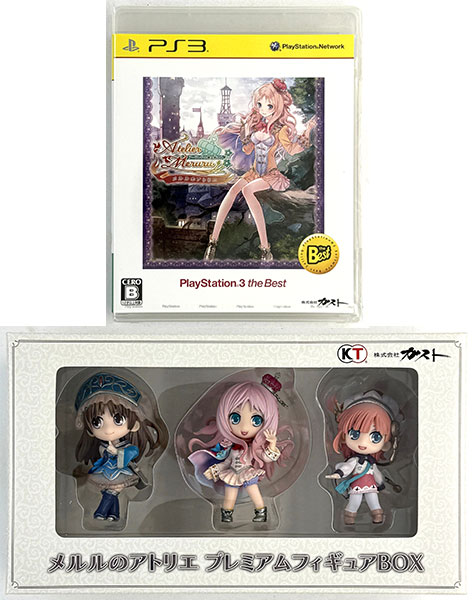 【中古】(本体B+/箱B)PS3 メルルのアトリエ プレミアムフィギュアBOX+メルルのアトリエ PS3 the Best[ガスト]《発売済・在庫品》