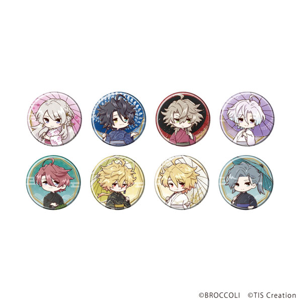 缶バッジ「泡沫のユークロニア -trail-」02/梅雨ver. グラフアート