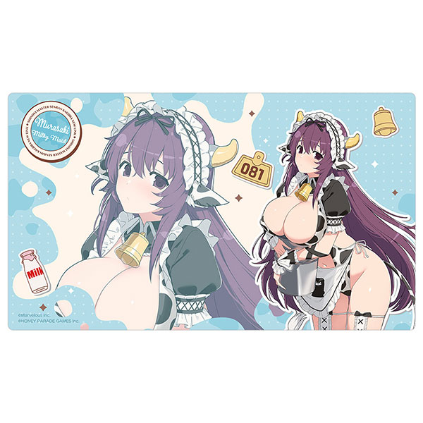 閃乱カグラ ラバーマット 紫 シノビマスター 閃乱カグラ NEW LINK]描き下ろしラバーマット(紫