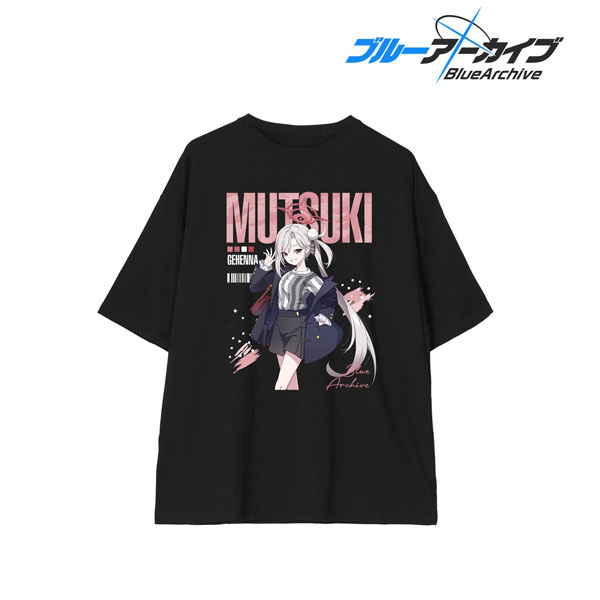 ブルーアーカイブ ムツキ BIGシルエットTシャツ ユニセックス M[アルマ