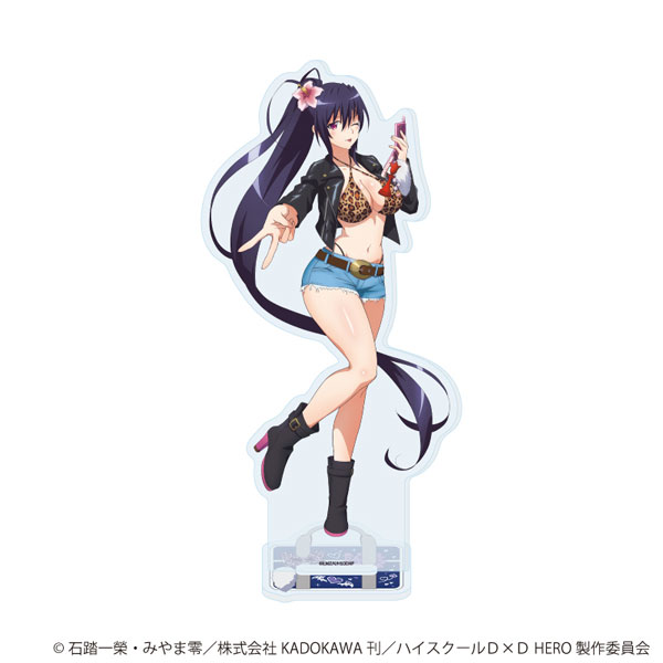 ハイスクールd×d 描き下ろし複製原画 アクリルスタンド「ハイスクールD×D HERO」20/姫島朱乃 平成ギャルver