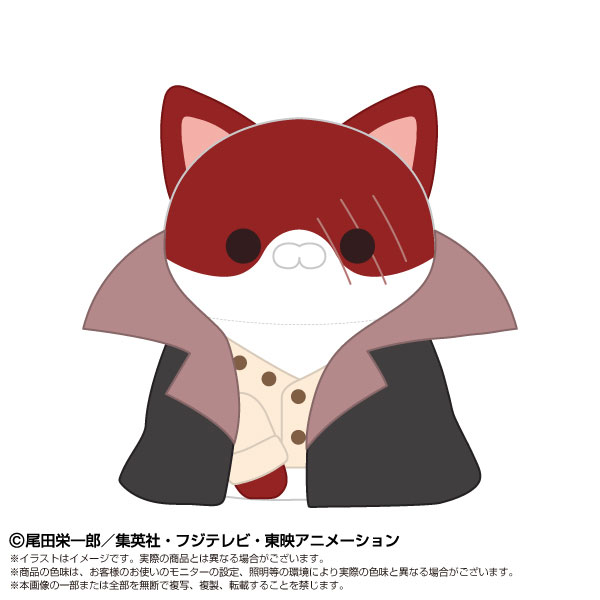 Chibiぬいぐるみ×MEGA CAT PROJECT ONE PIECE ニャンピースニャーン！ シャンクス[バンダイナムコヌイ]《１０月予約》