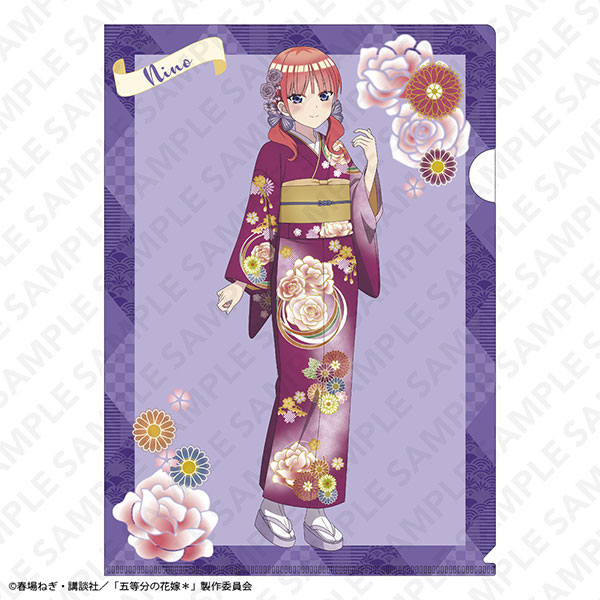 「五等分の花嫁*」オーロラA4クリアファイル 中野二乃[KADOKAWA]《０９月予約》