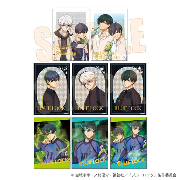 ブルーロック バラ売り ブロマイド トレカ ブルーロック トレーディング箔押しブロマイド 8個入りセット[ベル