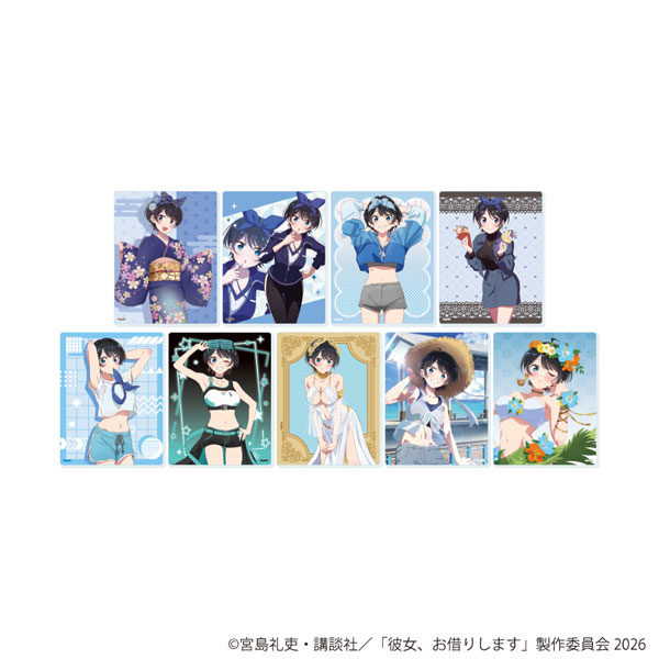 アクリルカード「TVアニメ『彼女、お借りします』」26/更科瑠夏セット