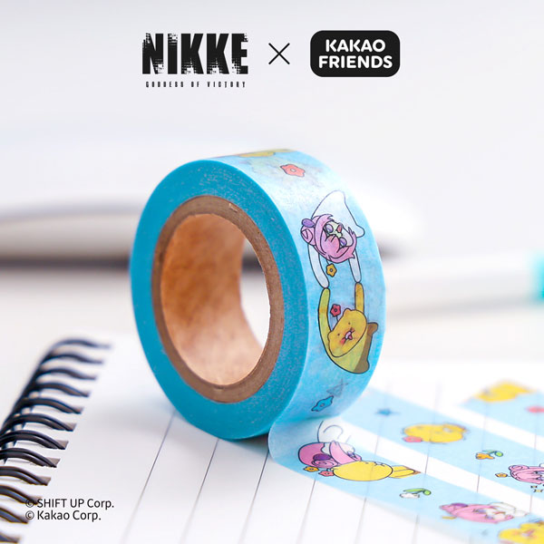 テープ・マスキングテープ kakao 勝利の女神：NIKKE × KAKAO FRIENDS 〈Doro＆Choonsik〉 マスキング