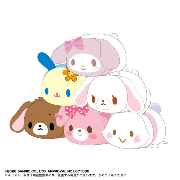 サンリオキャラクターズ ぽてコロマスコット10 6個入りBOX[マックス