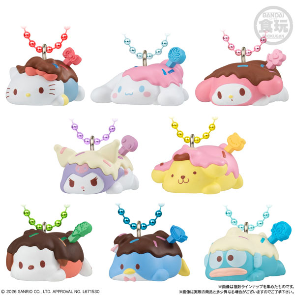 サンリオキャラクターズ もちマロチョコチャーム＆チョコマシュマロ 10個入りBOX (食玩)[バンダイ]《１２月予約》