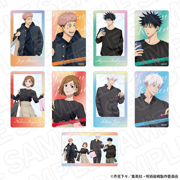 アニメ『呪術廻戦』5周年 クリアカード(ランダム) shopping ver. 9個