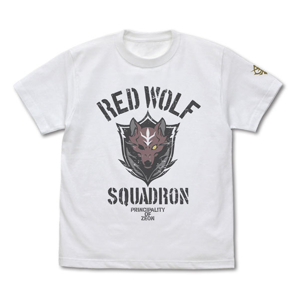 機動戦士ガンダム 復讐のレクイエム レッド・ウルフ隊 Tシャツ/WHITE-XL[コスパ]《１０月予約》