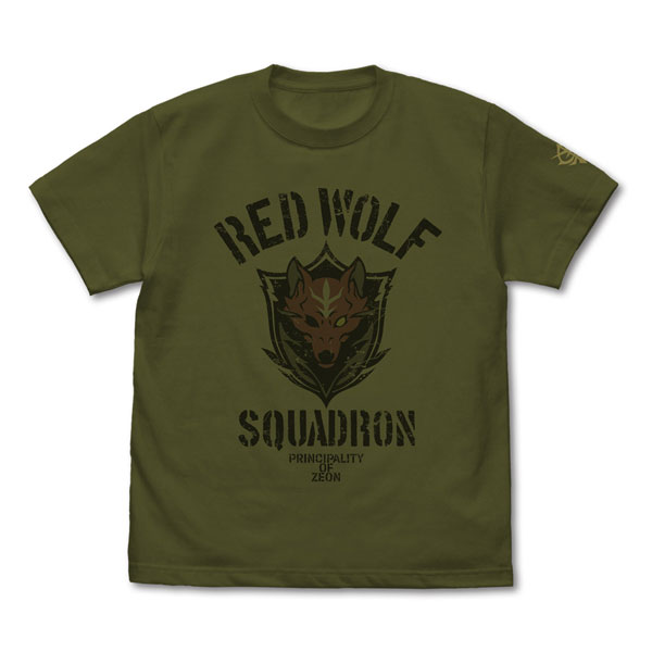 機動戦士ガンダム 復讐のレクイエム レッド・ウルフ隊 Tシャツ/MOSS-XL[コスパ]《１０月予約》