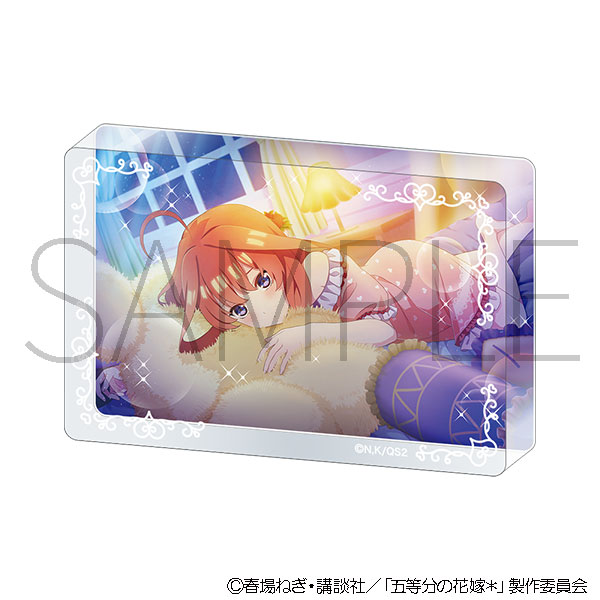 五等分の花嫁* アクリルブロック(パジャマパーティー) 中野五月