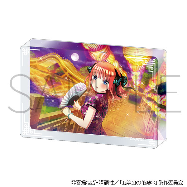 五等分の花嫁* アクリルブロック(チャイナドレス) 中野二乃[ムービック
