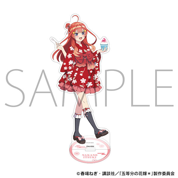五等分の花嫁 中野五月 グッズまとめ売り 五等分の花嫁* アクリルスタンド 中野五月[ムービック]《08月予約》