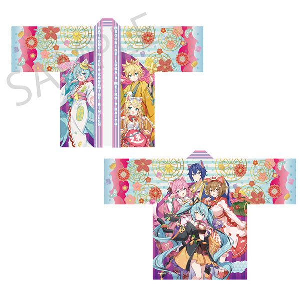 初音ミク×招き猫×真夏の熊谷」招福法被2026 Art by イコモチ[KADOKAWA