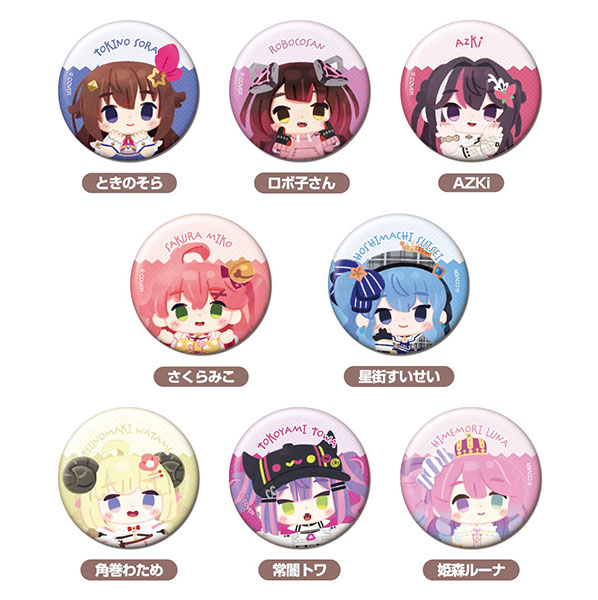 CANバッジ ホロライブ×ア・メリカ Vol.1 8個入りBOX[バンダイ]《09月