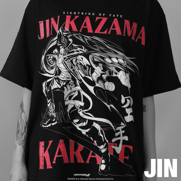 TEKKEN 8 いいじゃん全キャラTシャツ第二弾 Jin Kazama [3XL][いい