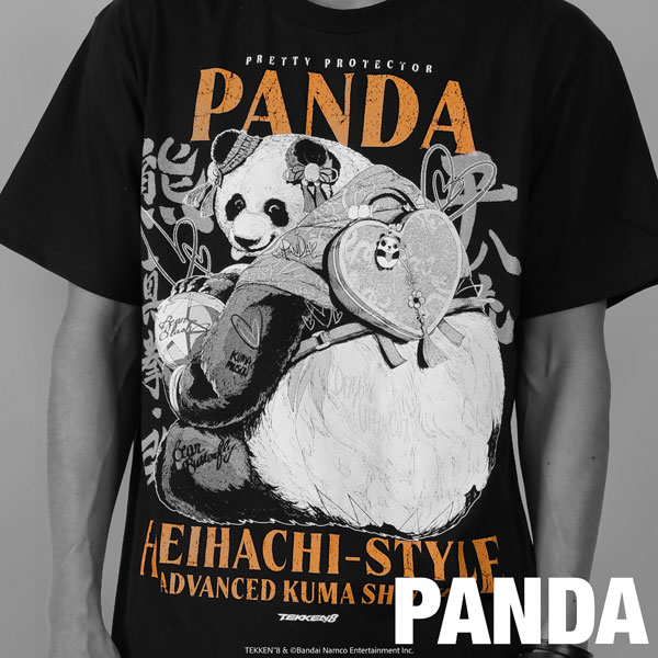 TEKKEN 8 いいじゃん全キャラTシャツ第二弾 Panda [L][いいじゃん