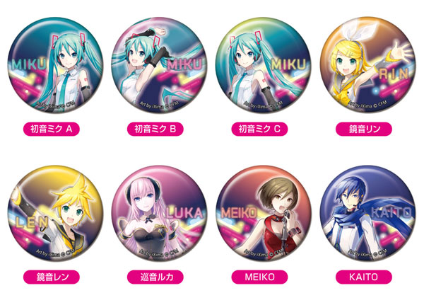 CANバッジ 初音ミク 8個入りBOX[バンダイ]《09月予約》