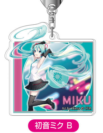 アクリルキーホルダー 初音ミク02 初音ミク B[バンダイ]《09月予約》