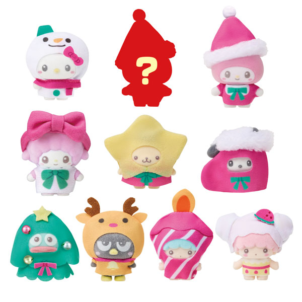 サンリオ ぷちとも Sanrio characters みんなでクリスマス 18個入りBOX