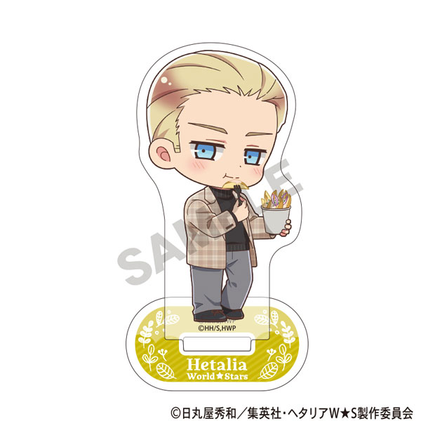 ヘタリア World☆Stars アクリルスタンド ドイツ 食べ歩きグルメ