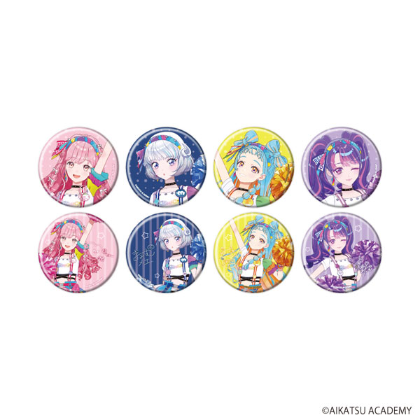 アイカツアカデミー チア A3 缶バッジ たいむ 10セット アイカツ