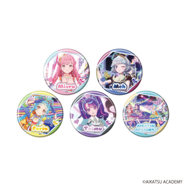 アイカツ 缶バッジ 3個 缶バッジ「アイカツアカデミー！」03/場面写 5個入りBOX[A3]《09月予約》
