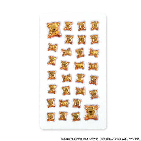 コアラのマーチ クッキー柄 ぷくぺた(立体シール)[ムービック]《10月