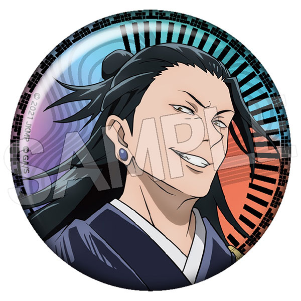 呪術廻戦 5周年 メタリック缶バッジ 夏油傑(劇場版 呪術廻戦 0