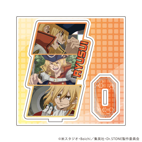 アクリルスタンドプレート「Dr.STONE」41/七海龍水(場面写イラスト)[A3