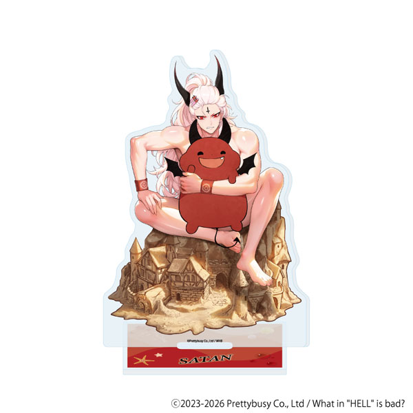 地獄のどこが悪い？ サタン セルフィーアクリルボード アクリルスタンド「What in hell is bad？‐地獄のどこが悪い？」01