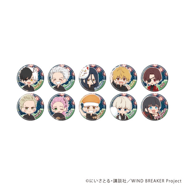缶バッジ「TVアニメ『WIND BREAKER』」11/花火大会ver. グラフアート