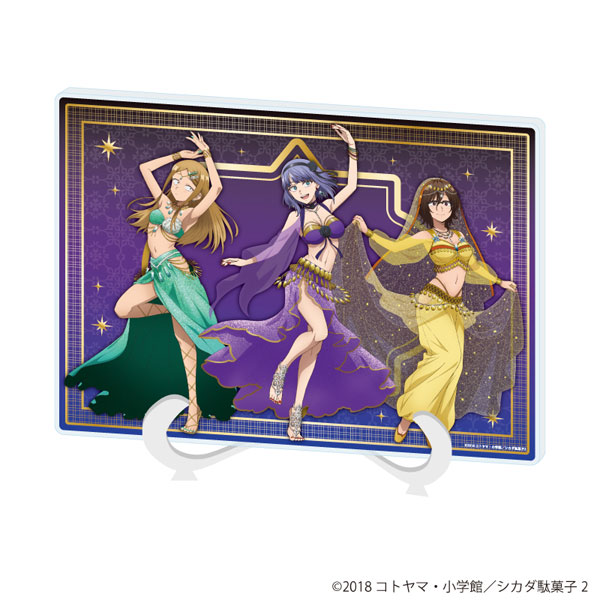アクリルアートボード(A5サイズ)「TVアニメ『だがしかし2』」01/ダンス