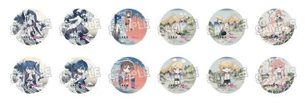 葛飾北斎×初音ミク Rella 缶バッジ 12個入りBOX[Presence]《10月予約》