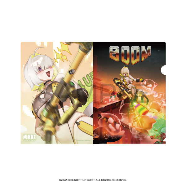 勝利の女神：NIKKE クリアファイル BOOM！THE GHOST！ エレグ