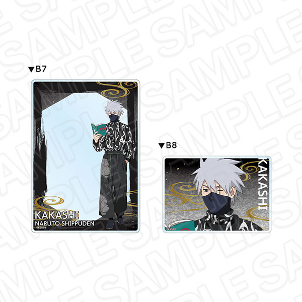 NARUTO-ナルト- 疾風伝 硬質カードケース はたけカカシ ブラックコーデ