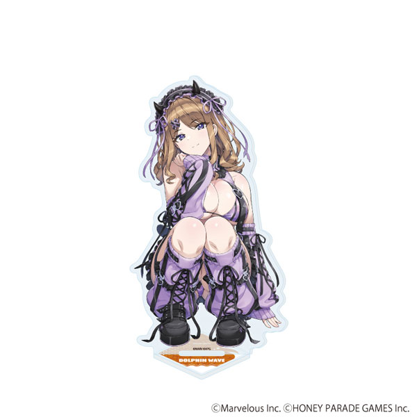 アクリルスタンド「ドルフィンウェーブ」123/住乃絵紫苑(公式イラスト