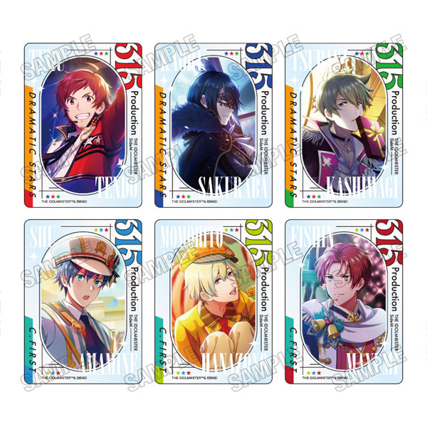 アイドルマスター SideM』 クリアカードコレクション[vol.2] 6個入り