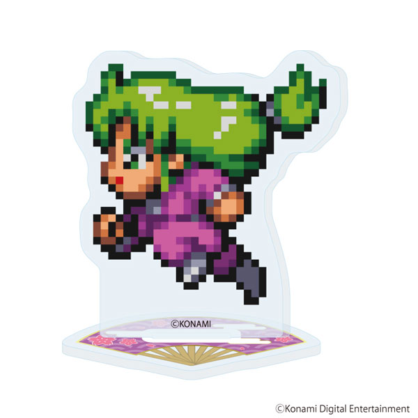 4点セット　がんばれゴエモン　アクリルぷちスタンド ドット絵 アクリルぷちスタンド「がんばれゴエモン大集合！」04/ヤエちゃん(公式