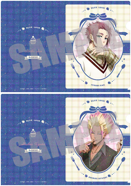 ブルーロック ホログラムクリアファイルセット 糸師冴＆士道龍聖