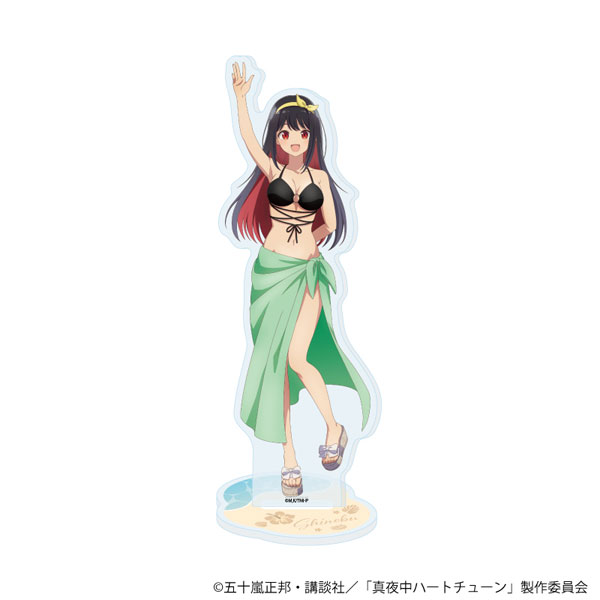 ビーチデートver. アクリルスタンド 真夜中ハートチューン アクスタ アクリルスタンド「TVアニメ『真夜中ハートチューン』」08/雨月しのぶ