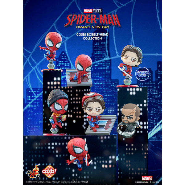コスビ 『スパイダーマン：ブランド・ニュー・デイ』 6個入りBOX